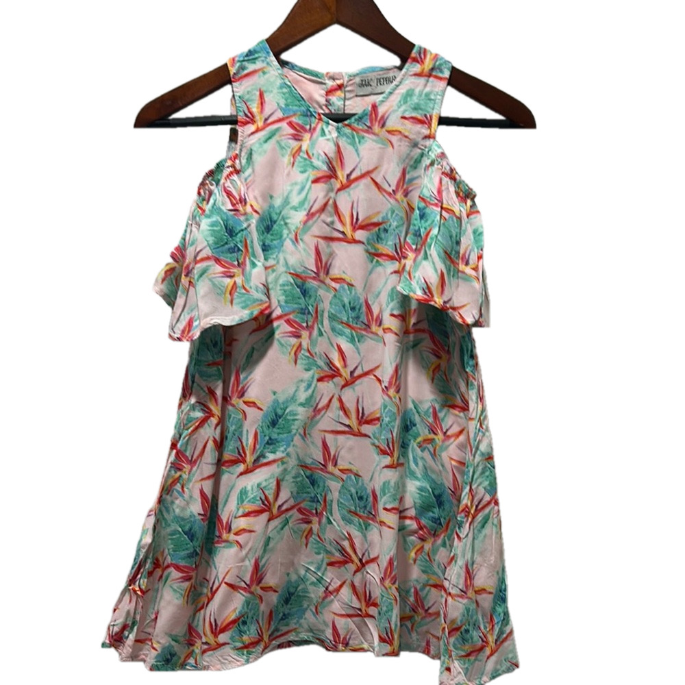 Jak & Peppar Tropical Floral Kids Dress size 6 GUC